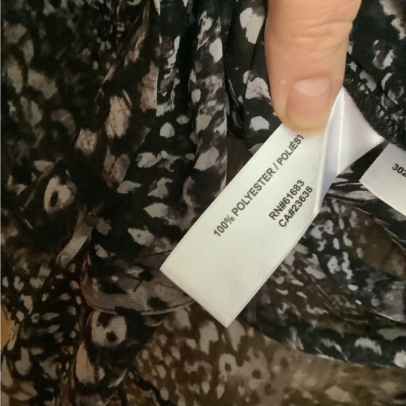 🍉 Jockey Person to Person blouse, animal print, button down, XS, EUC - Picture 6 of 6